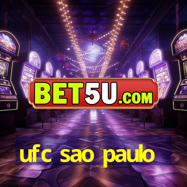 ufc sao paulo